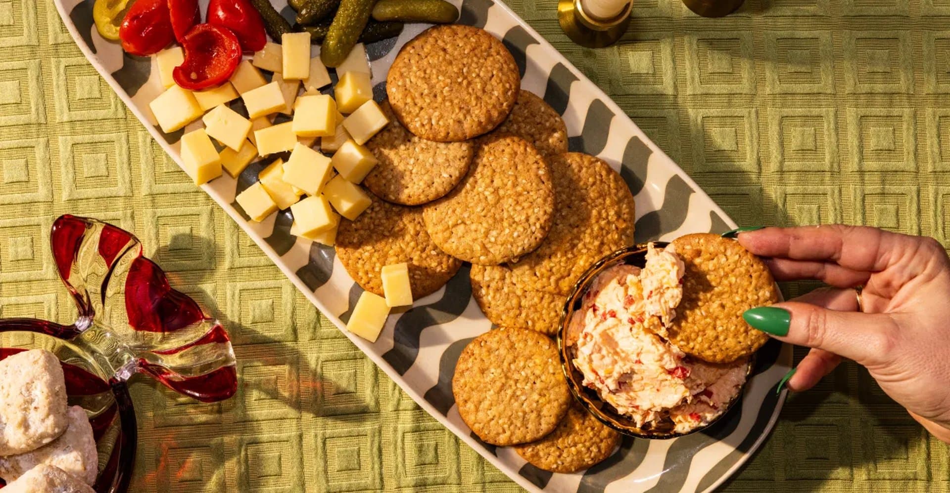 Benne Seed Wafers Pair Well With Everything