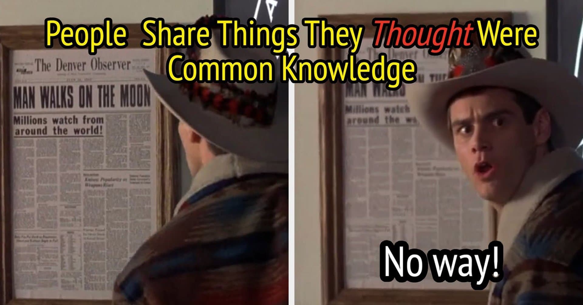 Common Knowledge That Isn't Common At All