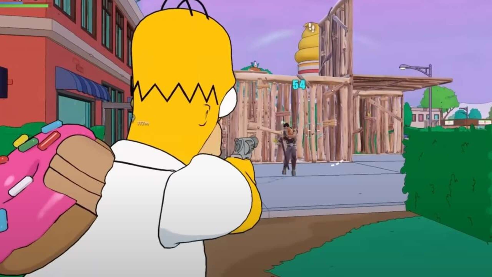 Fortnite - New Weapons In The Simpsons Season