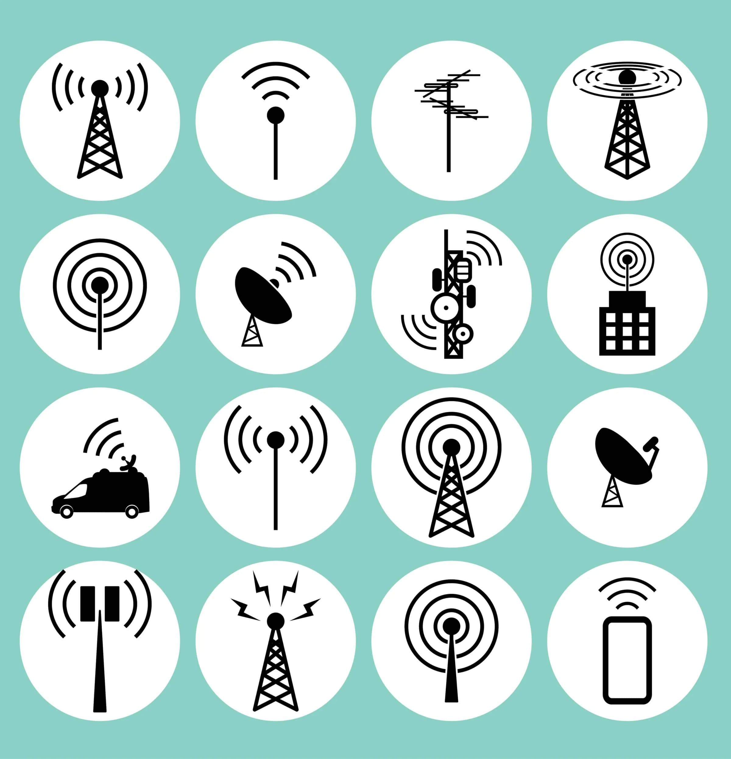 Radio Antennas in the Wild