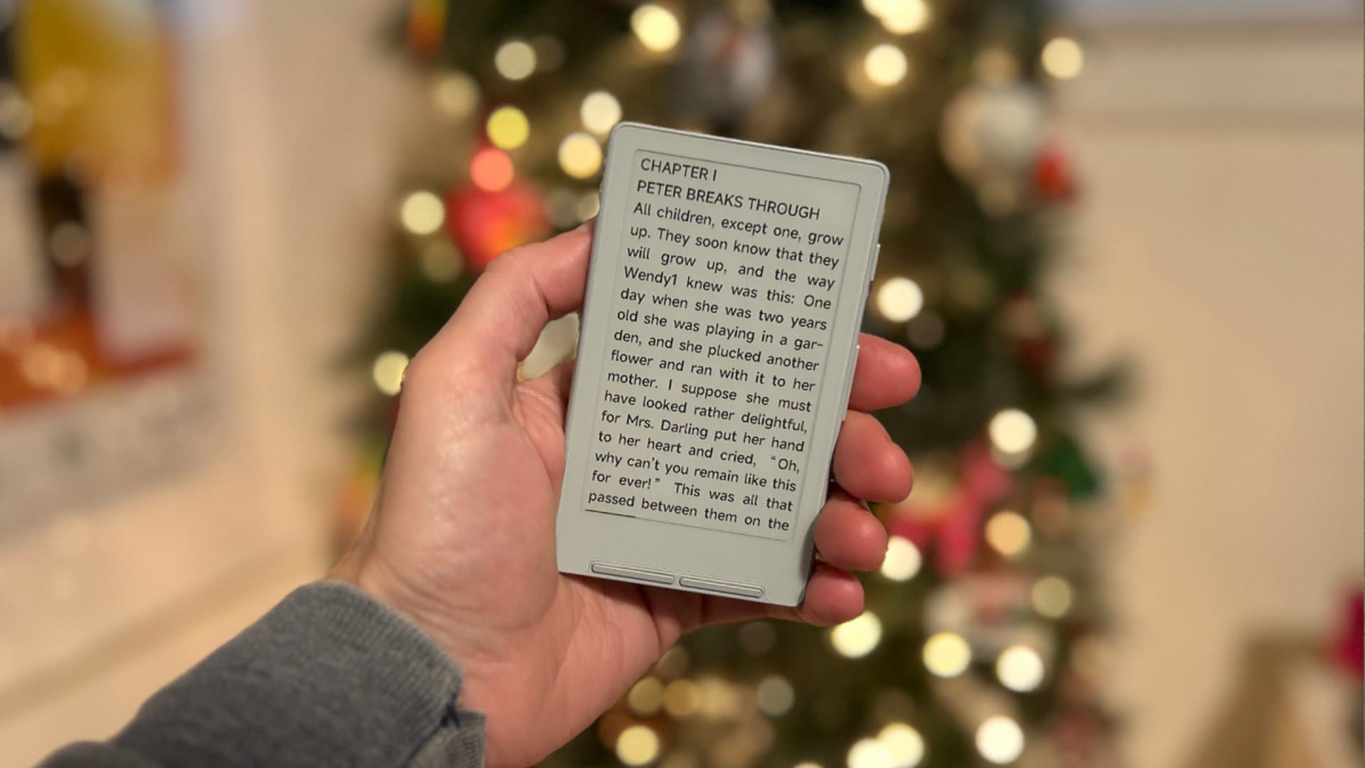 This Quirky Wallet-Sized E-Reader Is Still Under $50 During Cyber Week