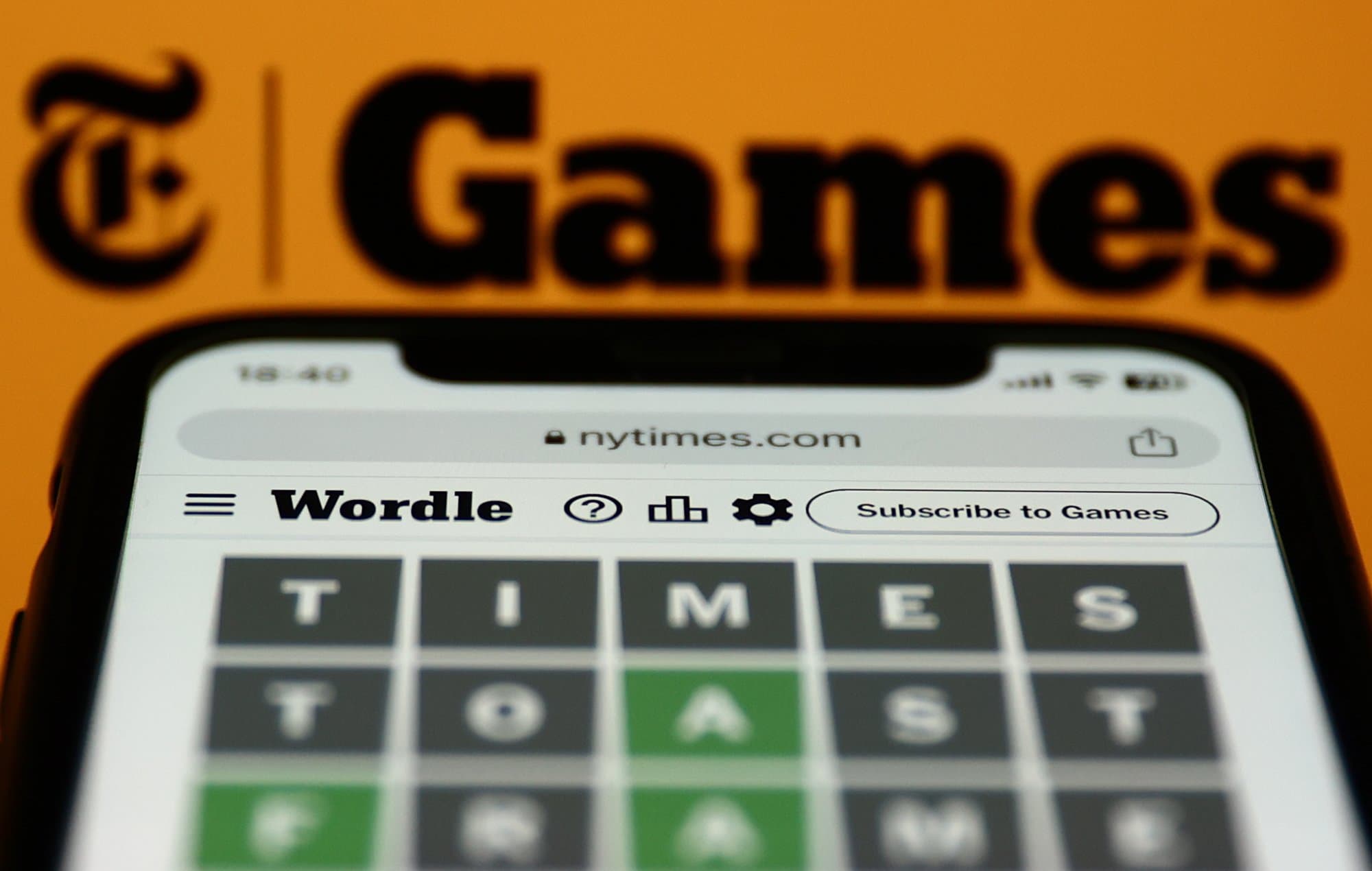 Today’s Wordle answer and hints for #1597 on November 02