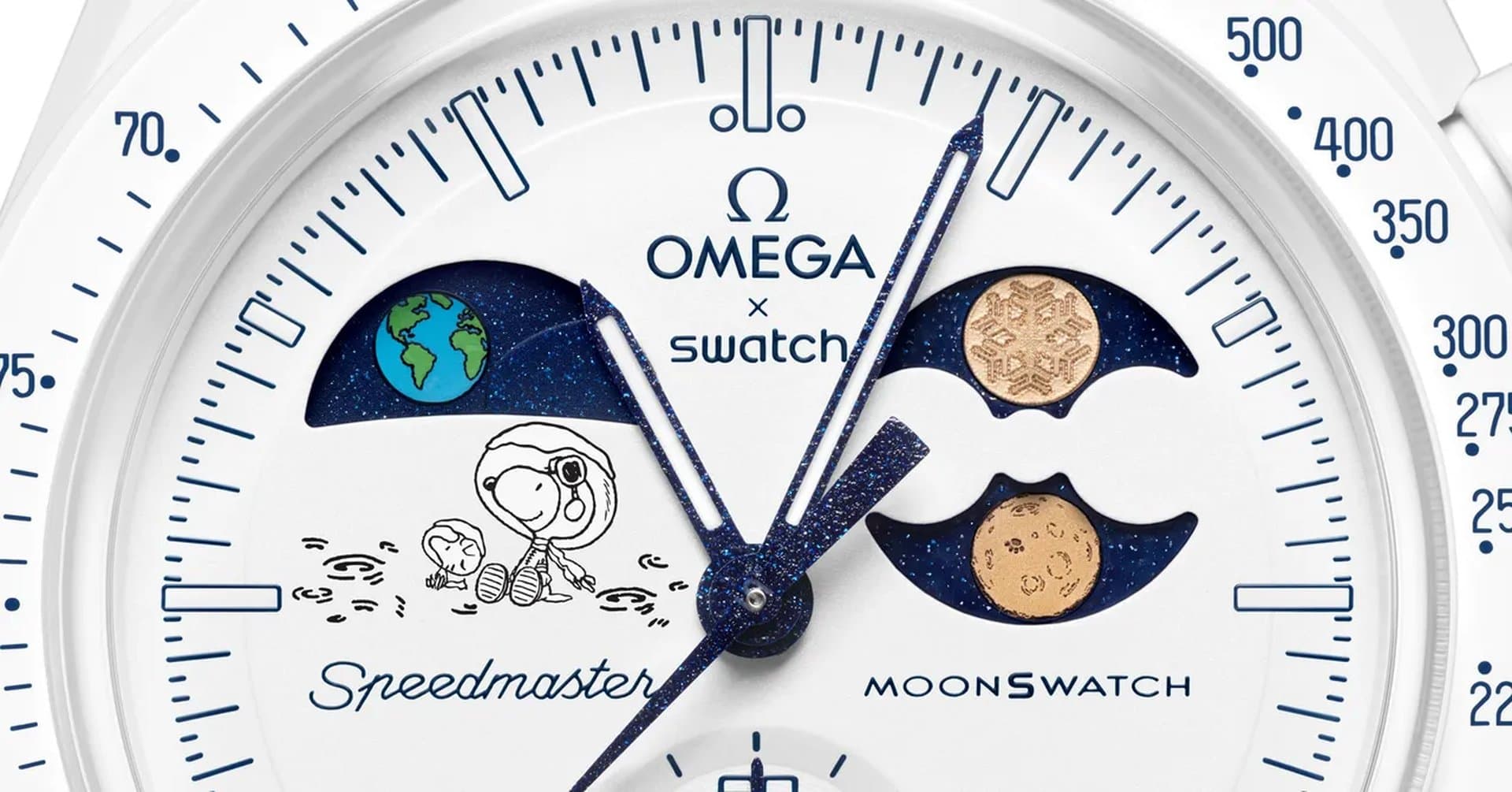 Every Model of this New Snoopy MoonSwatch Is Different—And You Can Only Get One When It Snows