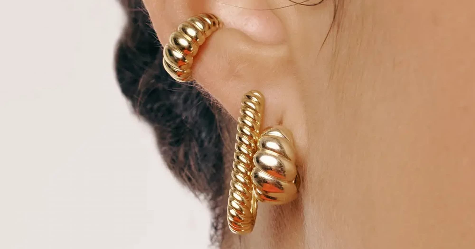 Gold Hoops For Every Vibe: From Luxe 14k To Huggies