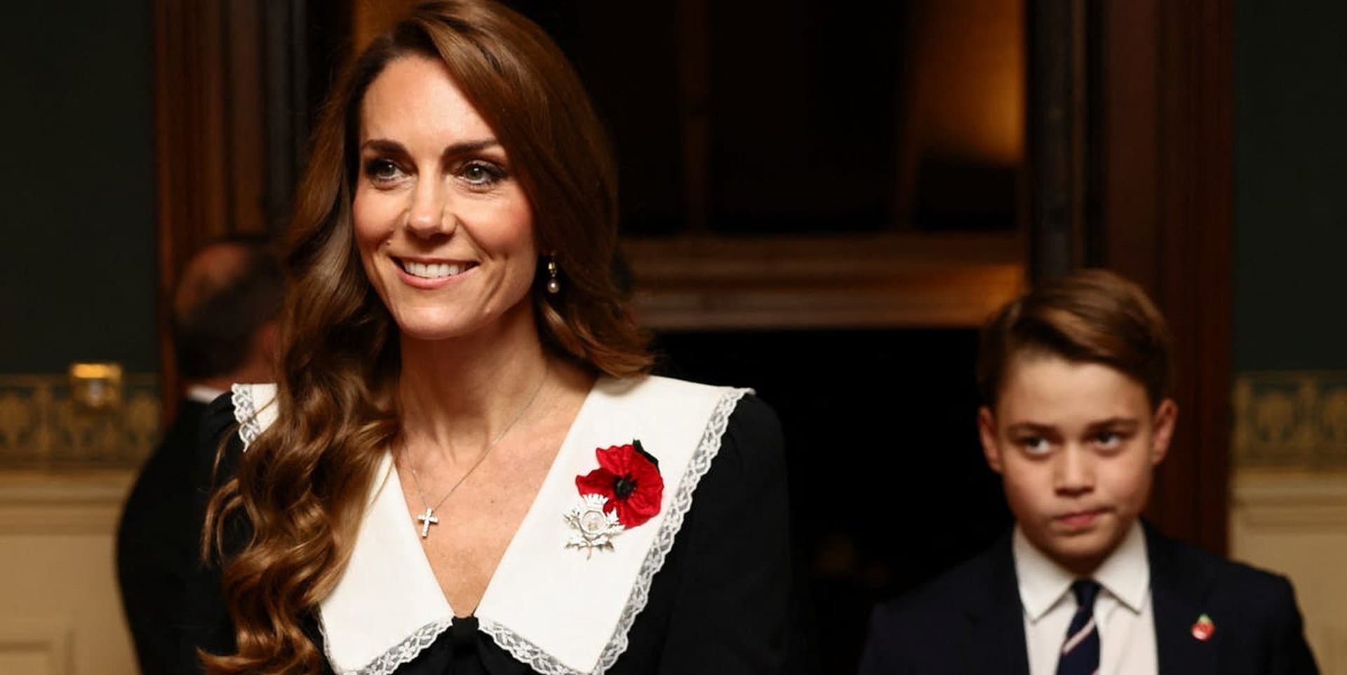 Kate Middleton Brings Prince George to Festival of Remembrance