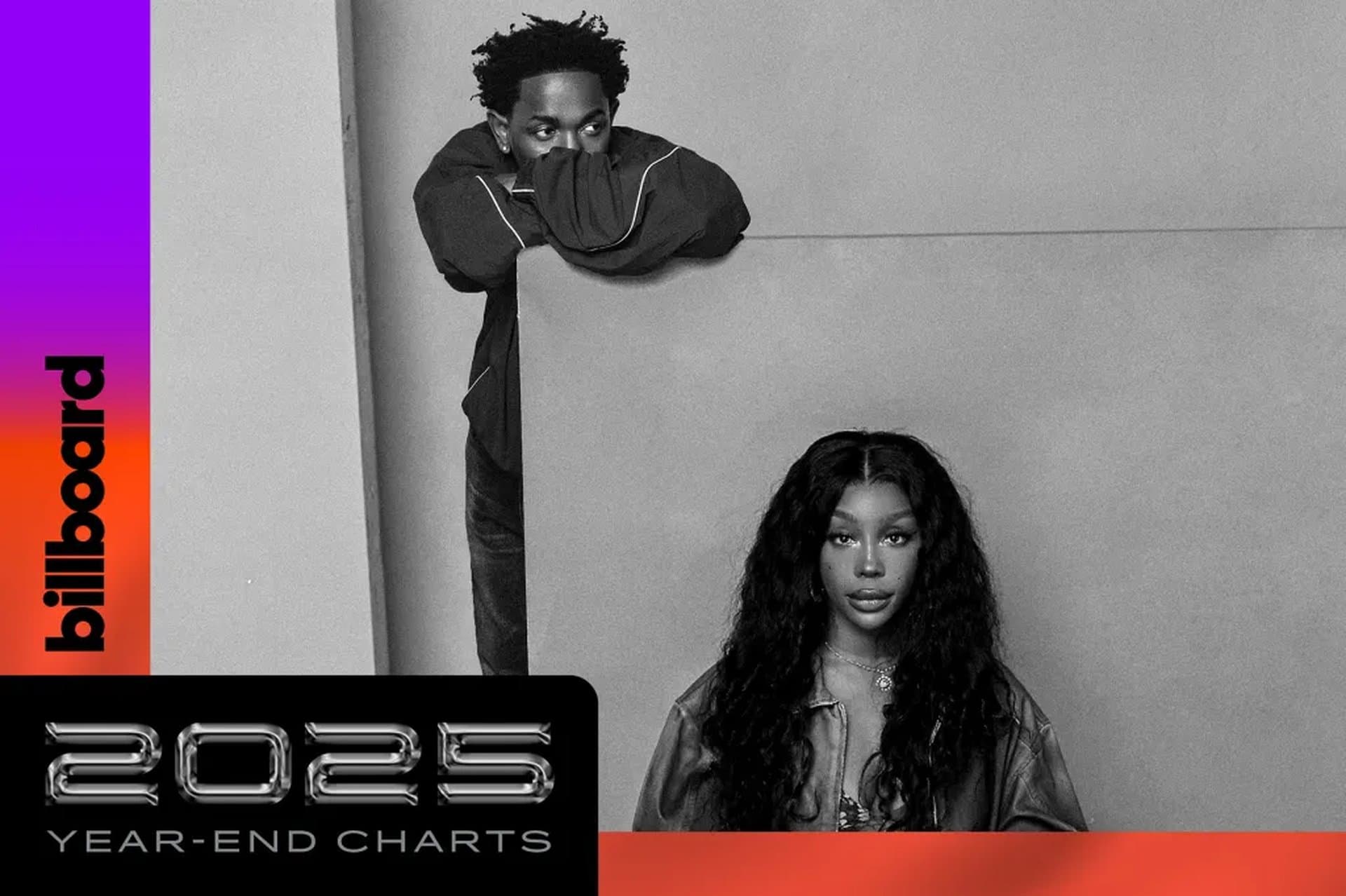SZA & Kendrick Lamar Are All Over the Year-End R&B/Hip-Hop Charts: Countdown to Billboard’s 2025 Year-End Charts