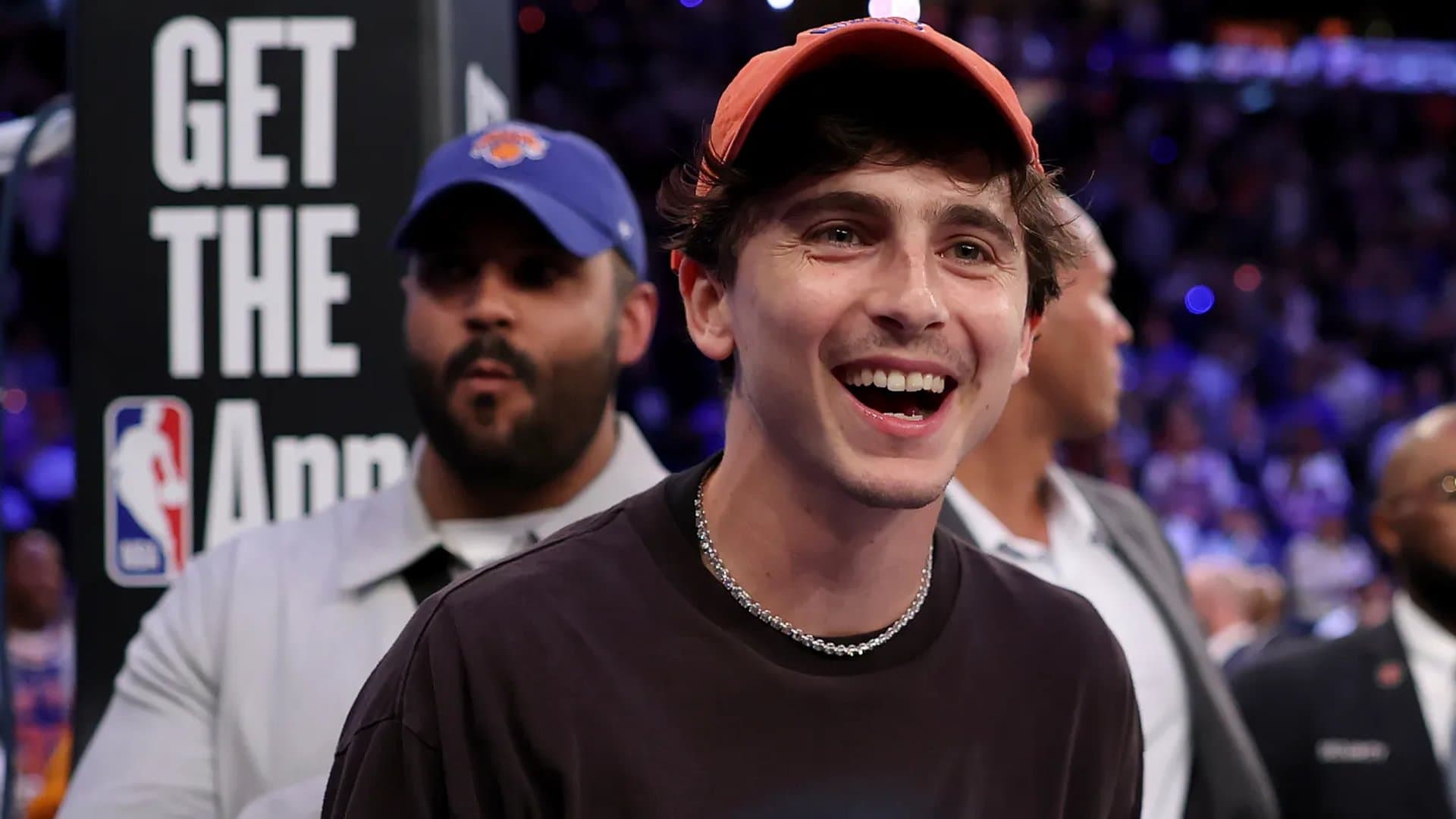 Timothée Chalamet Gets Grilled by New York Knicks Superstars in New Lucid Ad as He Reveals Most Recent Text From Leonardo DiCaprio